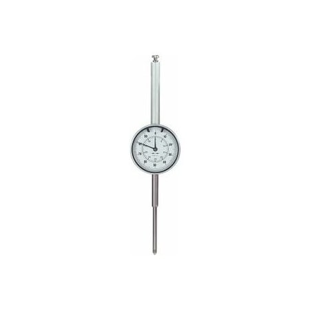 Holex Precision Dial Indicator, Shock-Resistant, Measuring Range / Body Diameter: 50/58mm 433060 50/58